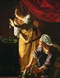 Judith et sa servante avec la tête d'Holopherne (Artemisia Gentileschi) - Muzeo.com