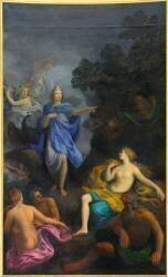 Junon se rendant chez Thétis et l'Océan pour se consoler des infidélités de Jupiter (François Verdier) - Muzeo.com