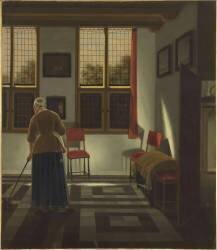 La balayeuse (Elinga Pieter Janssens) - Muzeo.com