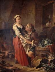 La belle cuisinière (François Boucher) - Muzeo.com