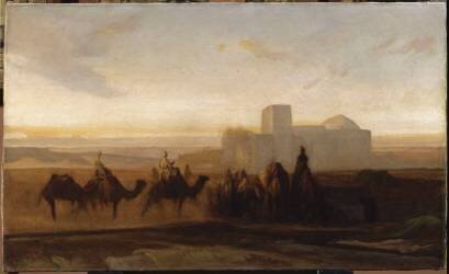 La Caravane (Alexandre Gabriel Decamps) - Muzeo.com