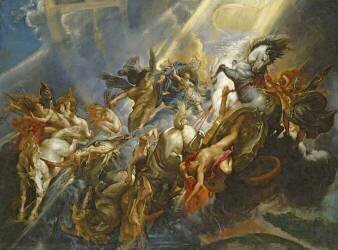 La chute de Phaéton (Pierre Paul Rubens) - Muzeo.com