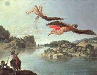 La Chute d'Icare (Carlo Saraceni) - Muzeo.com