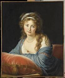 La comtesse Catherine Vassilievna Skavronskaia (1761-1829) (Elisabeth Vigée Le Brun) - Muzeo.com