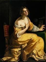 La conversion de Marie Madeleine (Artemisia Gentileschi) - Muzeo.com