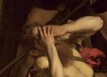 La Conversion de saint Paul (Détail) (Le Caravage) - Muzeo.com