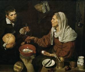 La cuisinère (Diego Vélasquez) - Muzeo.com