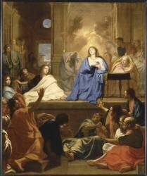 La descente du Saint Esprit (Charles Le Brun) - Muzeo.com