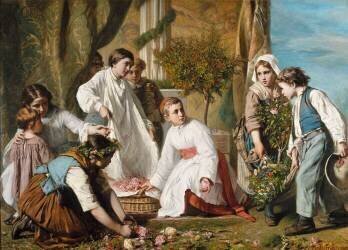 La Fête-Dieu (Alexandre Antigna) - Muzeo.com
