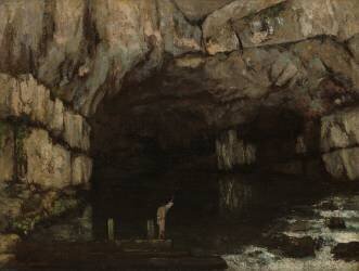 La Grotte de la Loue (Gustave Courbet) - Muzeo.com