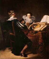 La leçon de musique (Thomas de Keyser) - Muzeo.com