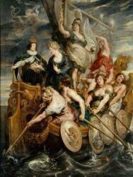 La Majorité de Louis XIII, le 20 octobre 1614 (Pierre Paul Rubens) - Muzeo.com