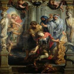 La Mort d'Achille, vers 1630 (Pierre Paul Rubens) - Muzeo.com