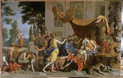 La Mort de Méléagre (Charles Le Brun) - Muzeo.com