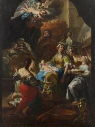 La naissance de St Jean-Baptiste (Corrado Giaquinto) - Muzeo.com