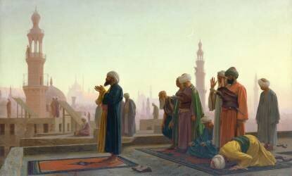 La prière (Jean-Léon Gérôme) - Muzeo.com