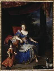 La princesse Palatine mère du Régent (Constantin Netscher) - Muzeo.com