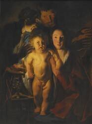 La Sainte Famille (Jacob Jordaens) - Muzeo.com