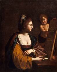La Sibylle phrygienne (Guercino) - Muzeo.com