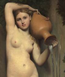 Détail de La Source (Jean-Auguste-Dominique Ingres) - Muzeo.com