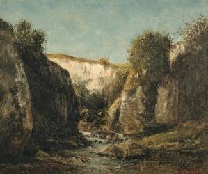 La source du Doubs (Gustave Courbet) - Muzeo.com