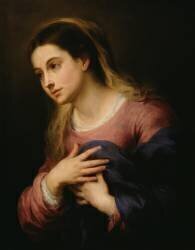 La Vierge de l'Annonciation (Bartolomé Esteban Murillo) - Muzeo.com