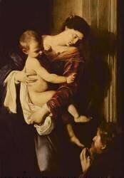 La Vierge de Lorette (Détail) (Le Caravage) - Muzeo.com