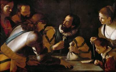 La vocation de saint Matthieu (Mattia Preti) - Muzeo.com