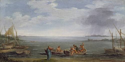 La vocation de saint Pierre et de saint André (Pierre de Cortone) - Muzeo.com