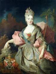 Lady Mary Josephine Drummond (Jean-Baptiste Oudry) - Muzeo.com