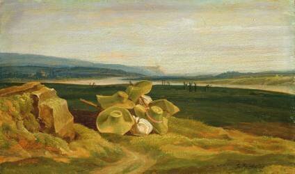 Landscape with Sun Hats (Friedrich-Philipp Reinhold) - Muzeo.com