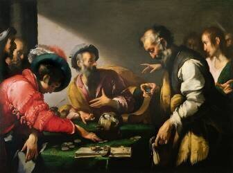 L'appel de saint Matthieu (Bernardo Strozzi) - Muzeo.com