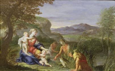 Latona and the Frogs (Francesco Trevisani) - Muzeo.com