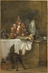 Le Buffet (Jean Siméon Chardin) - Muzeo.com