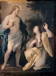 Le Christ apparaissant à la Madeleine (Luca Giordano) - Muzeo.com