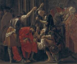 Le Christ couronné d'épines (Hendrick ter Brugghen) - Muzeo.com