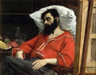 Le convalescent ou le blessé (Carolus-Duran) - Muzeo.com