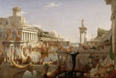 Le cours de l'Empire: l'Apogée (Thomas Cole) - Muzeo.com