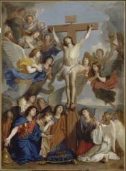 Le Crucifix aux anges (Charles Le Brun) - Muzeo.com