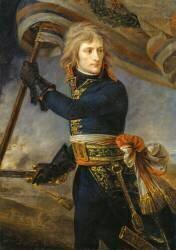 Le Général Bonaparte au pont d'Arcole, le 17 novembre 1796 (Antoine-Jean Gros) - Muzeo.com