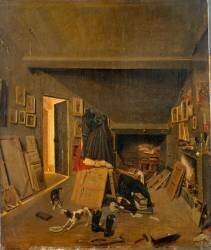 Le grenier du peintre (anonyme) - Muzeo.com