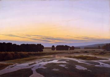 Le Grosses Gehege près de Dresde (Caspar David Friedrich) - Muzeo.com