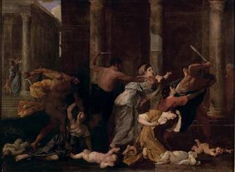 Le massacre des Innocents (Nicolas Poussin) - Muzeo.com