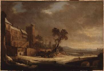 Le Mois de Janvier, effet de neige (Pierre Antoine Patel) - Muzeo.com