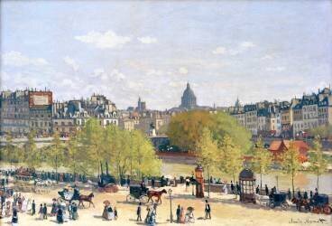 Le Quai du Louvre (Claude Monet) - Muzeo.com
