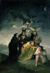 Le Sabbat des sorcières (Francisco de Goya) - Muzeo.com