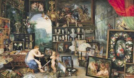 Le sens de la vue (Jan Brueghel le Jeune) - Muzeo.com