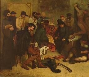 Le studio du peintre (Gustave Courbet) - Muzeo.com