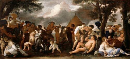 Le Triomphe de Silène (Mattia Preti) - Muzeo.com