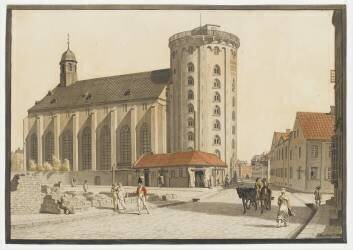 L'église de la Trinité de l'Observatoire de Copenhague (Christoffer Wilhelm Eckersberg) - Muzeo.com